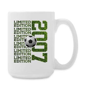 LIMITED EDITION 2007 FOOTBALL 19TH BIRTHDAY - Large Mug 440 ml - white - Right