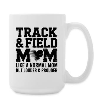 Dictions sportives Don d’Athlétisme - Grande tasse 440 ml - blanc - Droite