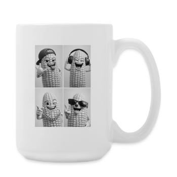 Corn - Große Tasse 440 ml - Weiß - Rechts