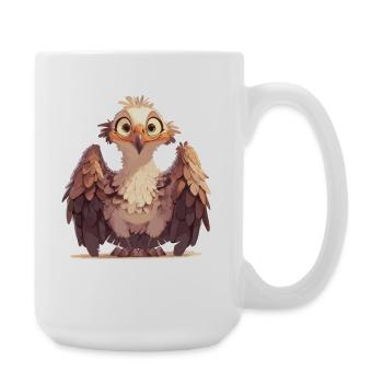 Vautour - Grande tasse 440 ml - blanc - Droite