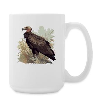 Vautour - Grande tasse 440 ml - blanc - Droite