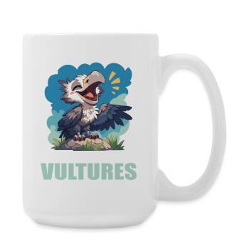 Vautour - Grande tasse 440 ml - blanc - Droite