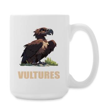 Vautour - Grande tasse 440 ml - blanc - Droite
