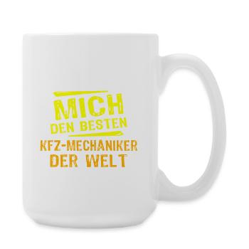 Cadeau du mécanicien automobile - Grande tasse 440 ml - blanc - Droite