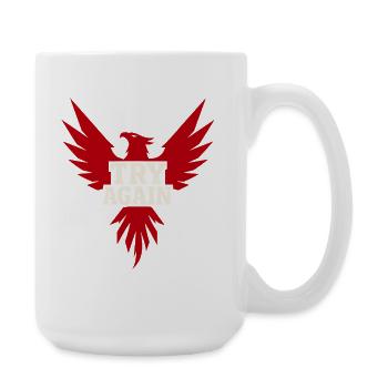 Healing Journey to Transform Inner Strength - Large Mug 440 ml - white - Right