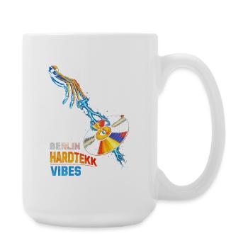 Berlin Hardtekk Tekke East Germany - Large Mug 440 ml - white - Right