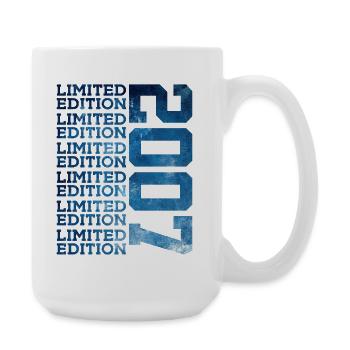 LIMITED EDITION 2007 19 JAHRE 19. GEBURTSTAG - Große Tasse 440 ml - Weiß - Rechts