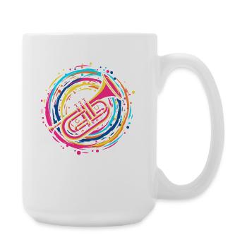 Trumpeter - Large Mug 440 ml - white - Right