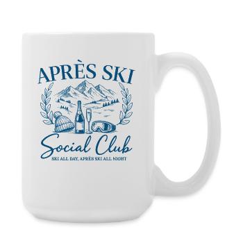 Après Ski Social Club Ski All Day Après Ski All - Large Mug 440 ml - white - Right