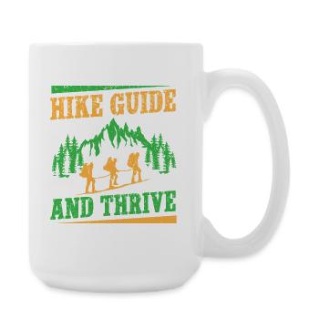 Guide de randonnée Girl Scout et Scout Thrive - Grande tasse 440 ml - blanc - Droite