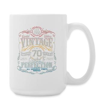 Édition limitée vintage 1956 70e anniversaire - Grande tasse 440 ml - blanc - Droite