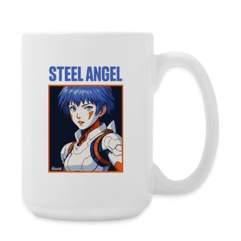Illustration du guerrier Steel Angel - Grande tasse 440 ml - blanc - Droite