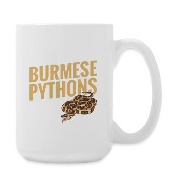 Python birman Stuff Reptile Foos Propriétaire de serpent - Grande tasse 440 ml - blanc - Droite