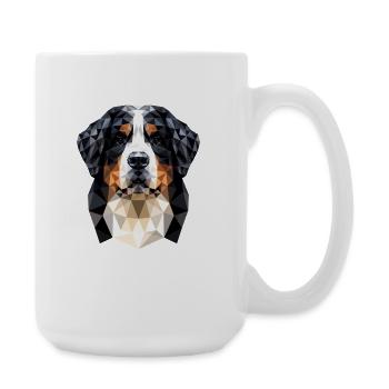 Bernese Mountain Dog Cute Dogs Swiss Mountain Dogs - Large Mug 440 ml - white - Right