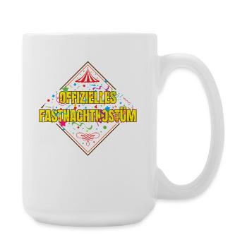 Official carnival costume - Large Mug 440 ml - white - Right