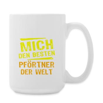 Cadeau de gardien - Grande tasse 440 ml - blanc - Droite