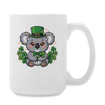  St Patricks Day Koala Bear Australia Animal - Large Mug 440 ml - white - Right