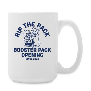 Rip The Pack Booster Pack Eröffnungs-Sammelkarte - Große Tasse 440 ml - Weiß - Rechts
