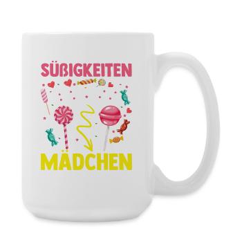 Sweets Sweet Tooth Cute Girl - Large Mug 440 ml - white - Right