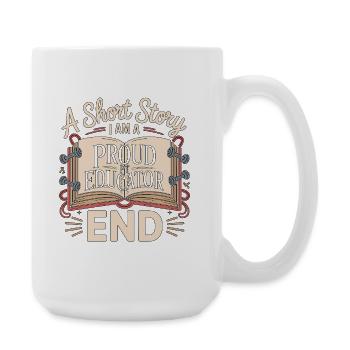PT Educator A Short Story I Am Rehab Professional - Große Tasse 440 ml - Weiß - Rechts