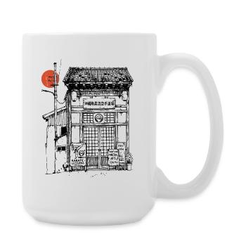 Goju Ryu Dojo - Große Tasse 440 ml - Weiß - Rechts
