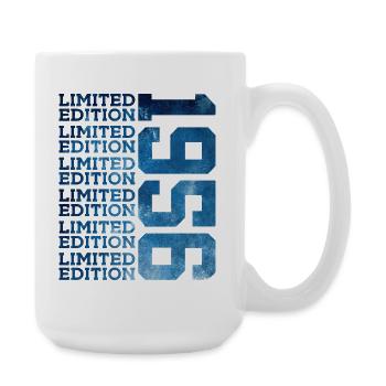 LIMITED EDITION 1956 70 JAHRE 70. GEBURTSTAG - Große Tasse 440 ml - Weiß - Rechts