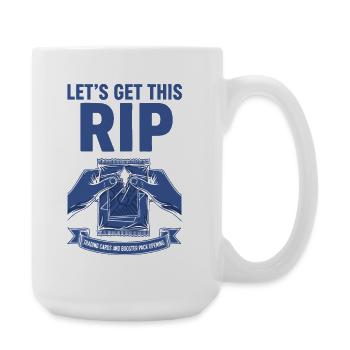 LETS GET THIS RIP Trading Cards Booster Pack - Large Mug 440 ml - white - Right