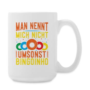 Bingo Game Me Not for Nothing Bingoinho Bingo - Large Mug 440 ml - white - Right