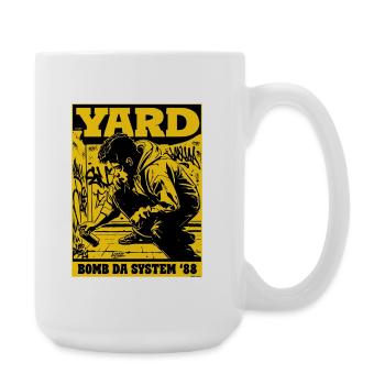 yard_graffitiYard Bomb Da System 88 Graffiti Poste - Grande tasse 440 ml - blanc - Droite