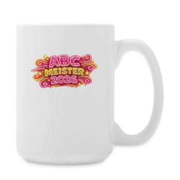 ABC Master 2026 School Enrollment Gift - Large Mug 440 ml - white - Right