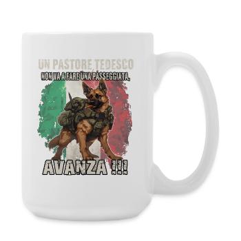 German Shepherd Dog Owner T Shepherd Dog - Large Mug 440 ml - white - Right