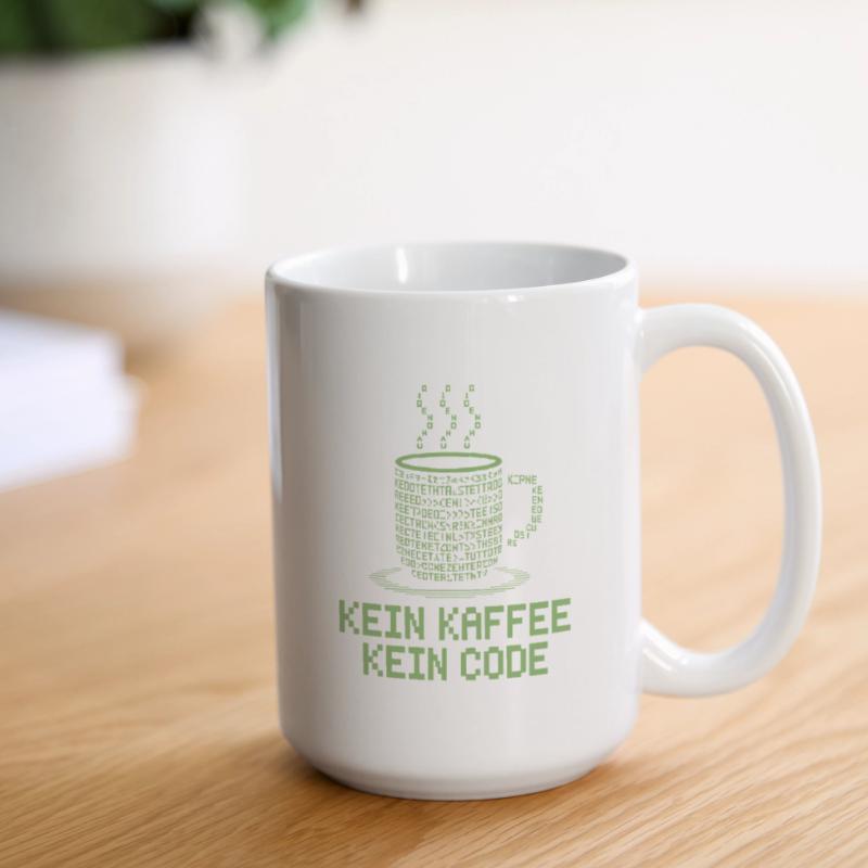 Kein Kaffee Kein Code Programmierer Informatiker Große Tasse 440 ml