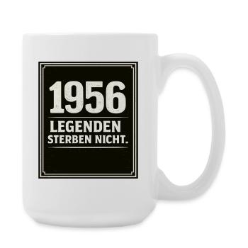 1956 – Legenden sterben nicht Vintage-Design - Große Tasse 440 ml - Weiß - Rechts