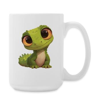 Lézard des lézards - Grande tasse 440 ml - blanc - Droite