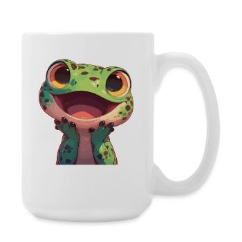 Lézard des lézards - Grande tasse 440 ml - blanc - Droite