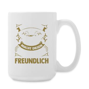Coffee Father Father's Day Dad - Large Mug 440 ml - white - Right