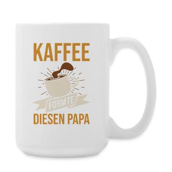 Coffee Father Father's Day Dad - Large Mug 440 ml - white - Right