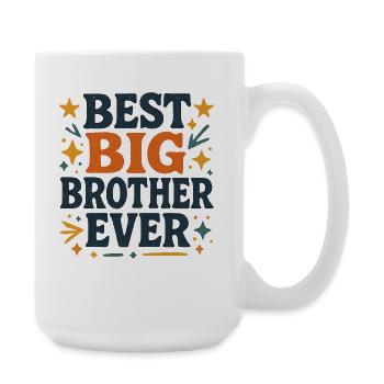 BEST BIG BROTHER EVER - Large Mug 440 ml - white - Right