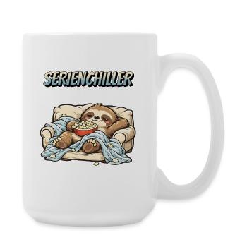 Sloth Series Chiller Saying Loafers - Large Mug 440 ml - white - Right