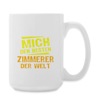 Zimmerer Geschenk - Große Tasse 440 ml - Weiß - Rechts