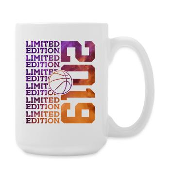 7E ANNIVERSAIRE BASKETBALL 2019 ÉDITION LIMITÉE - Grande tasse 440 ml - blanc - Droite