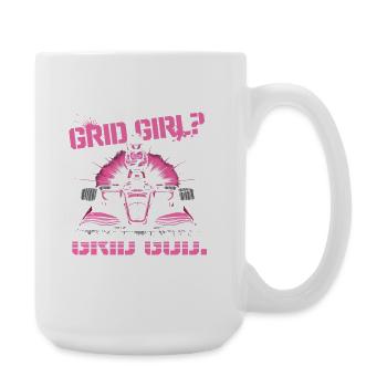 Car Racing Motorsport - Large Mug 440 ml - white - Right
