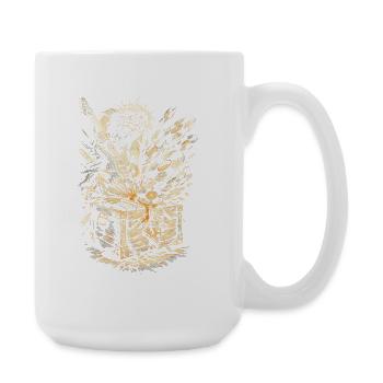 Disques vinyles de collection Vinyl Vinyl Collections - Grande tasse 440 ml - blanc - Droite