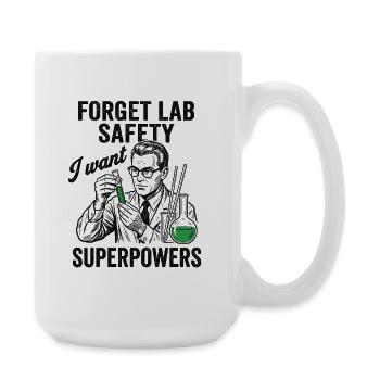 Chemistry Humor Shirt for Science Nerds - Large Mug 440 ml - white - Right