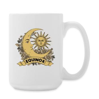 Equinox Renew Rebalance Rebirth Ostara - Large Mug 440 ml - white - Right