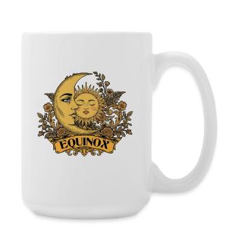 Equinox Renew Rebalance Rebirth Ostara - Large Mug 440 ml - white - Right