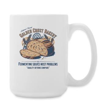 Sourdough Bread Baking Baker Sourdough Starter - Large Mug 440 ml - white - Right