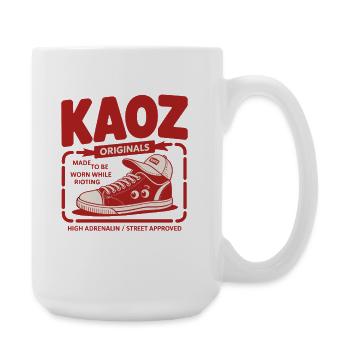 KAOZ Originals Rioting Streetwear Sneaker - Große Tasse 440 ml - Weiß - Rechts
