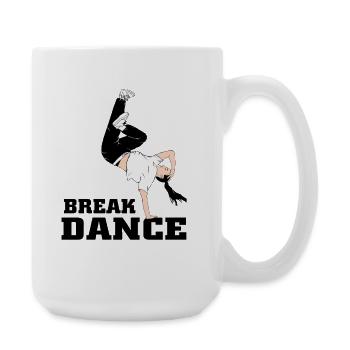 Breakdance - Breaking Sport - Große Tasse 440 ml - Weiß - Rechts