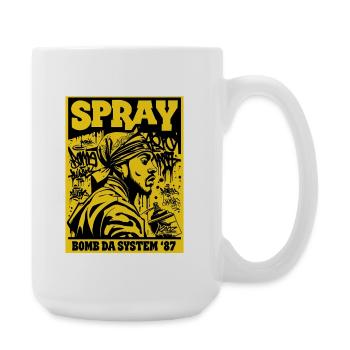 Spray Bomb Da System 87 - Large Mug 440 ml - white - Right